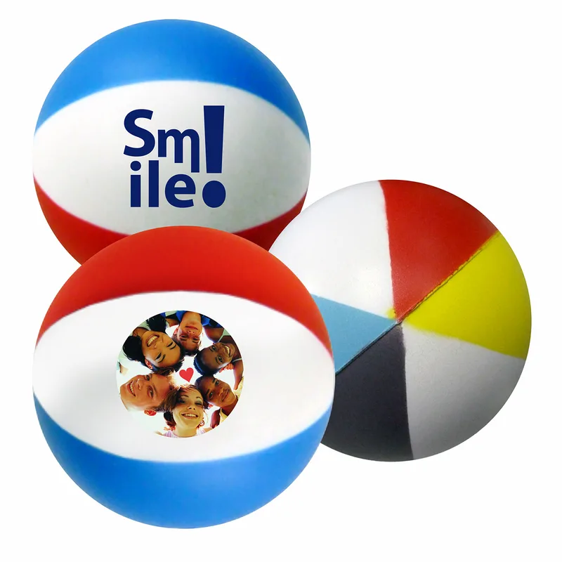 Foam Stress Reliever Beach Ball