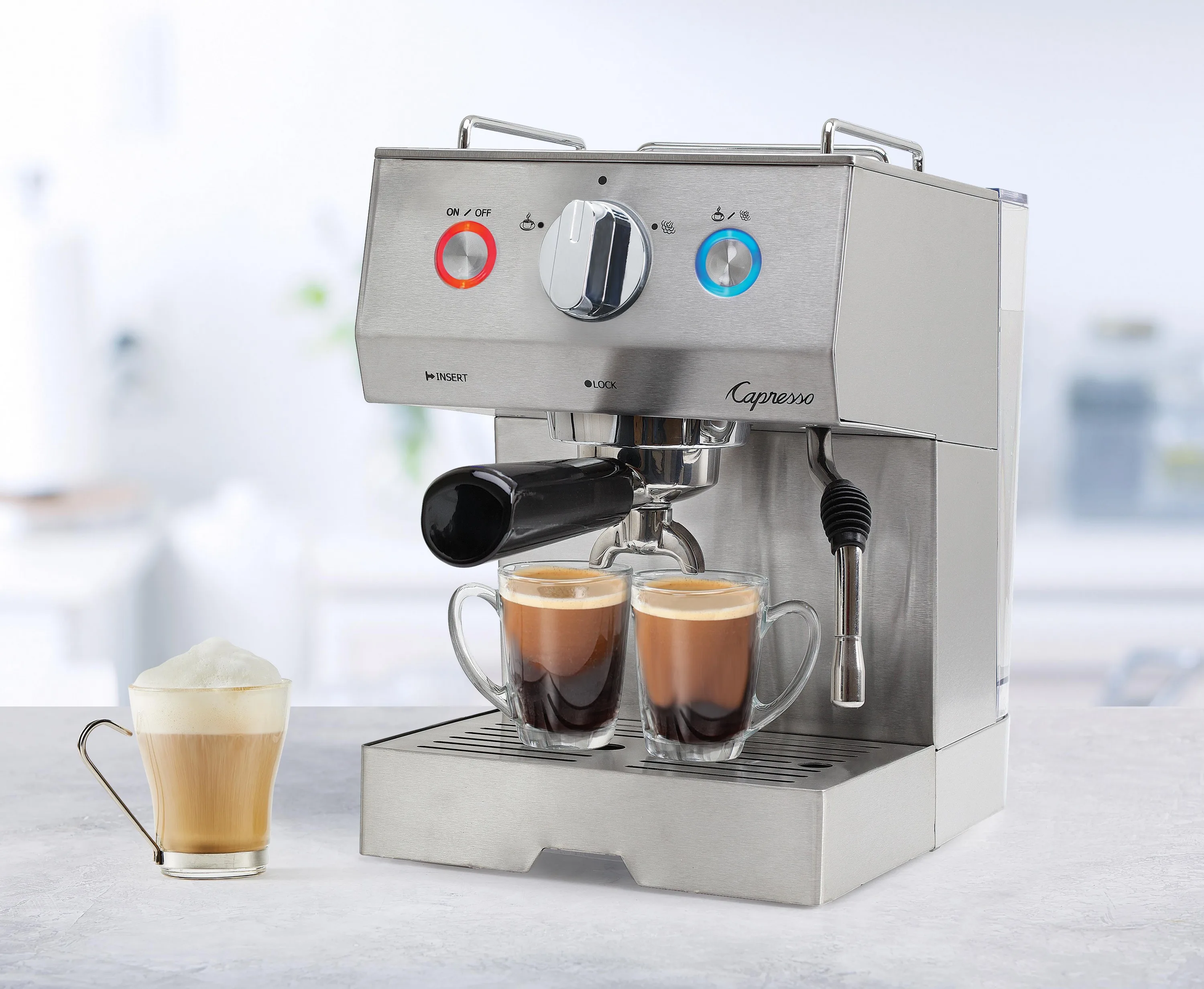 Capresso Cafe Select Professional Espresso & Cappuccino Machine