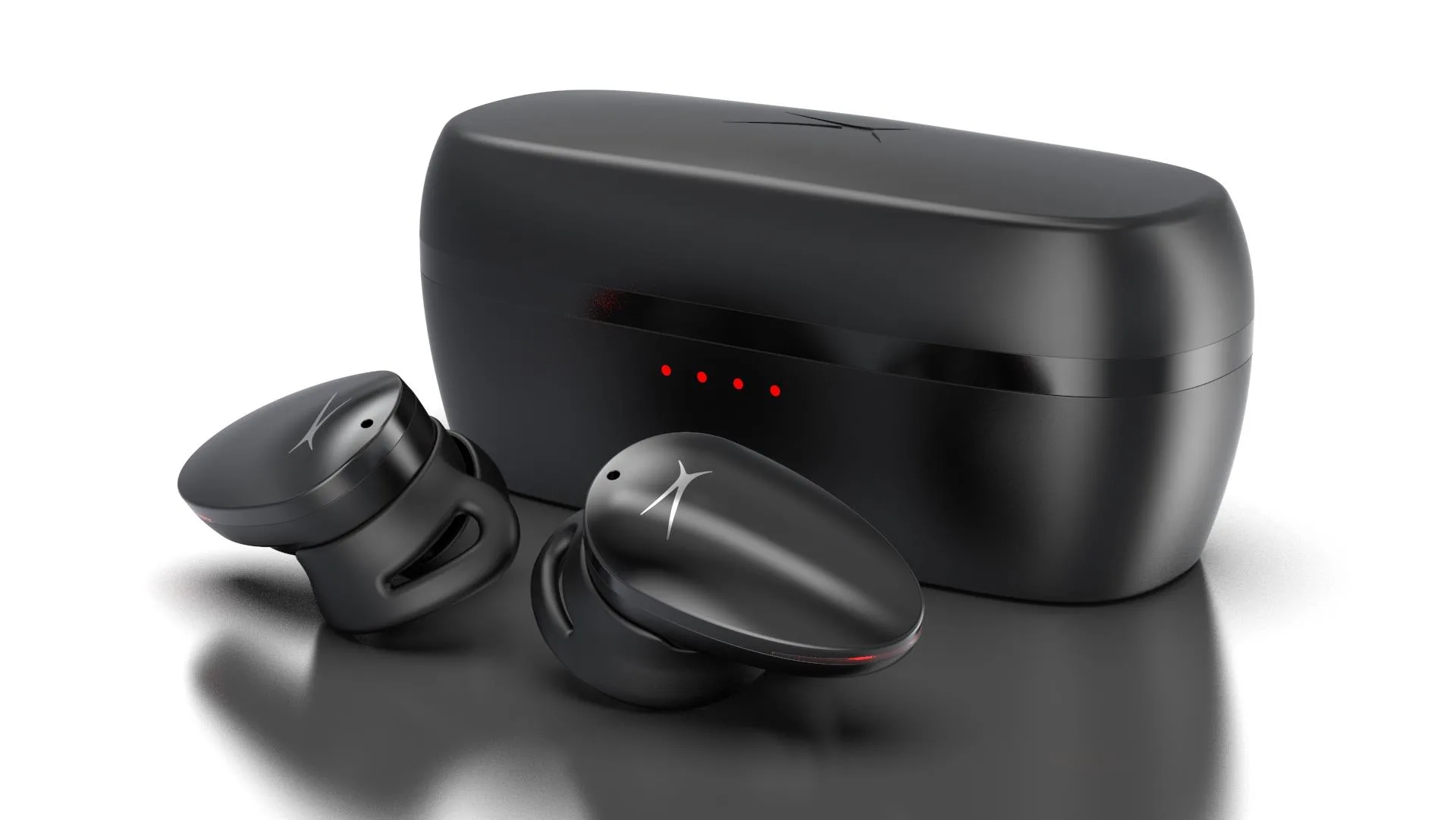 Altec Lansing Gray Nanobud Noise Canceling Truly Wireless Bt Earbuds