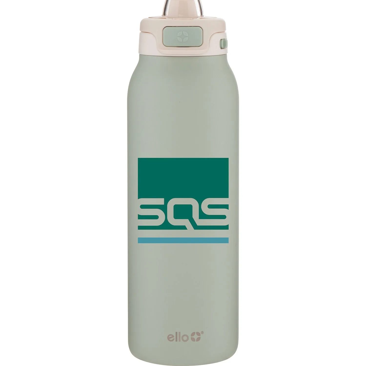 32 oz Ello Pop & Fill Water Water Bottle (Pistachio)