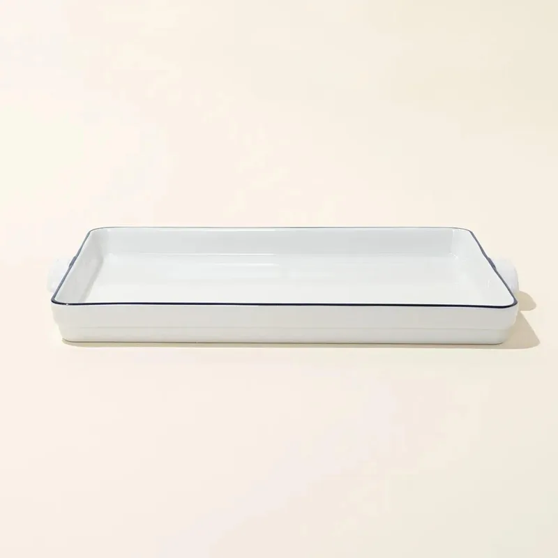 Made In 9 X 13 Baking Slab - Blue Rim