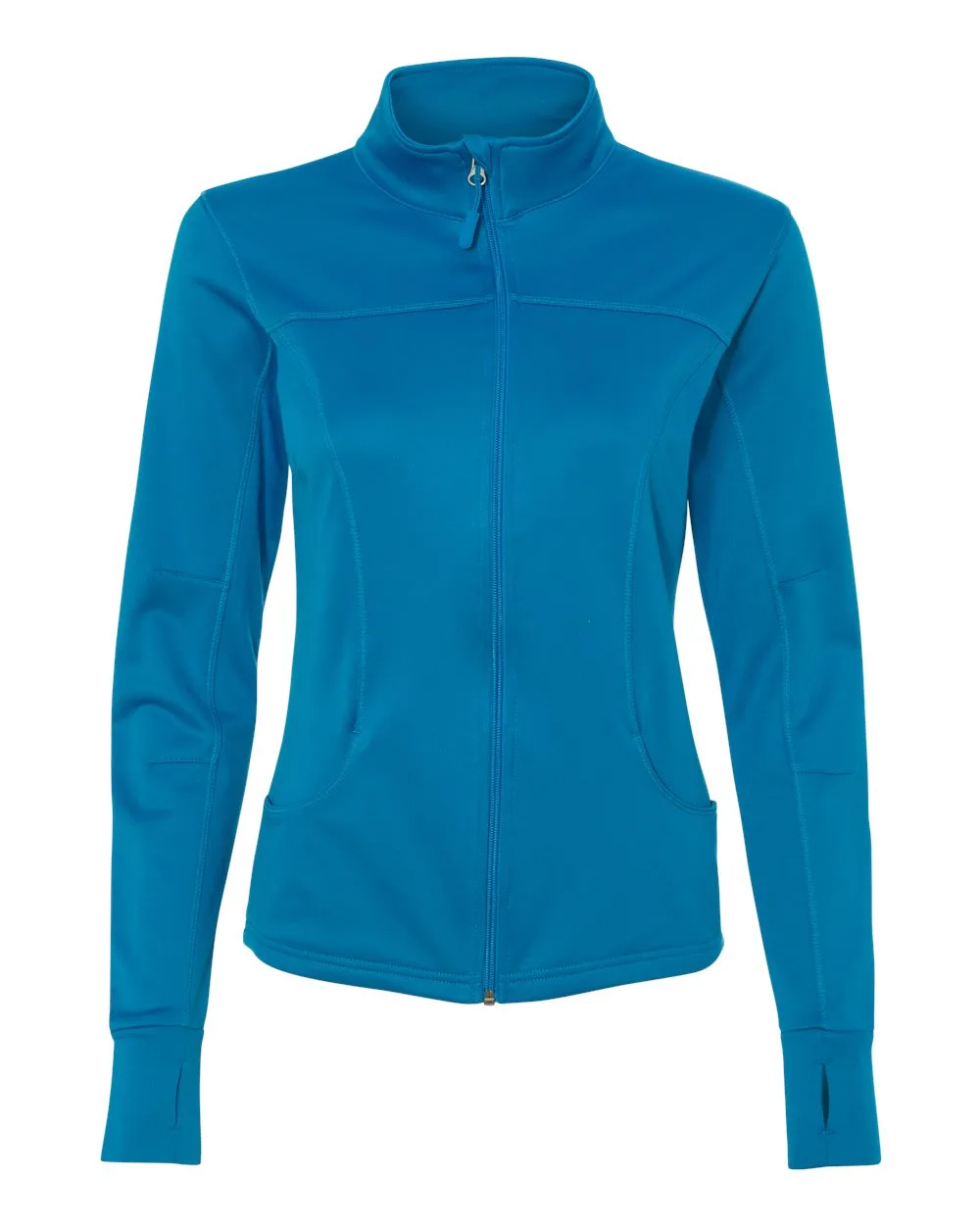 Independent Trading Co.® Women's Poly-Tech Full-Zip Track Jacket view 3