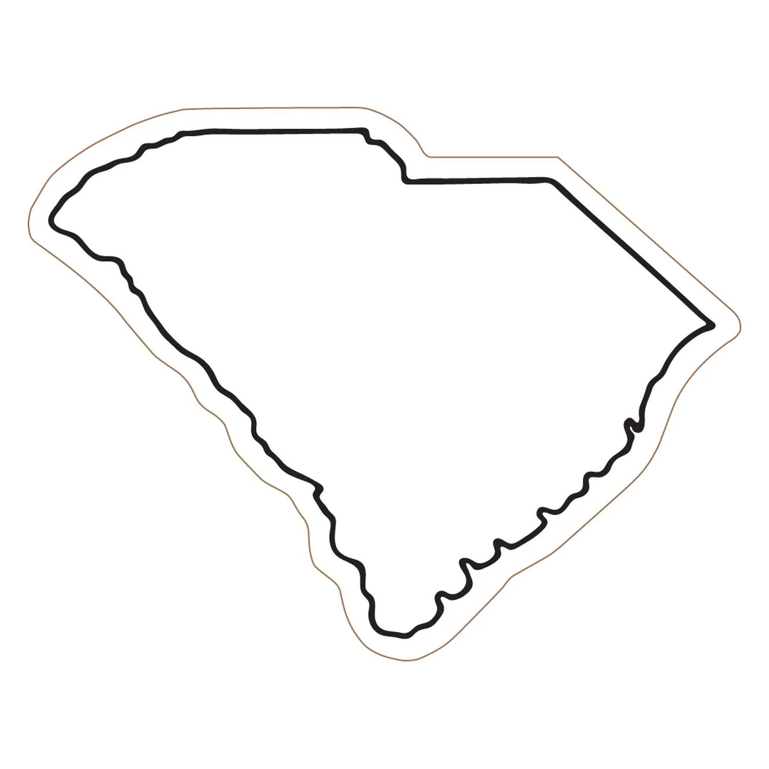 South Carolina State Magnet view 2