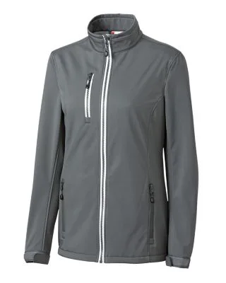 Clique Telemark Eco Stretch Softshell Full Zip Womens Jacket view 4