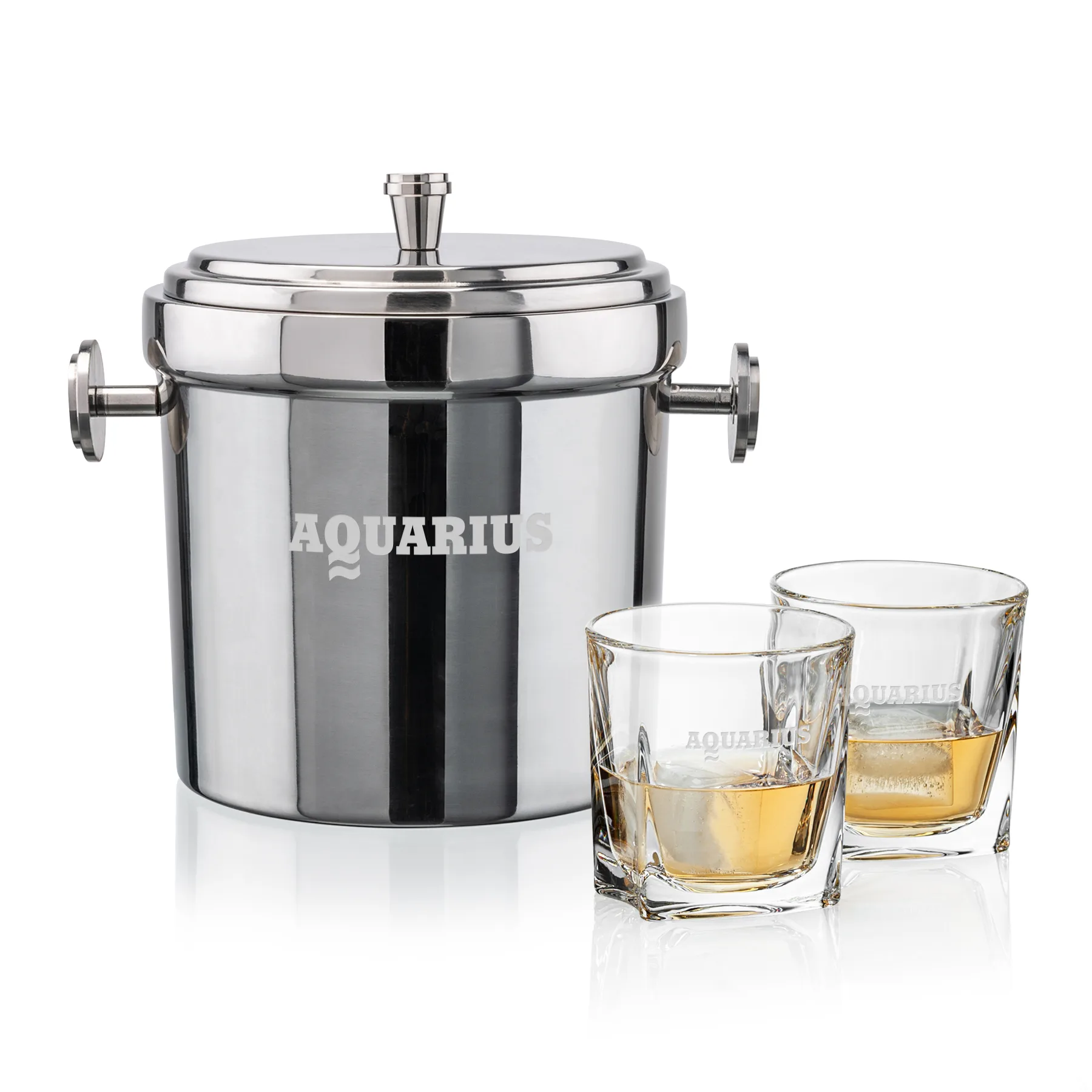 Milano Bucket Set, Laser Engraving, Set of 3