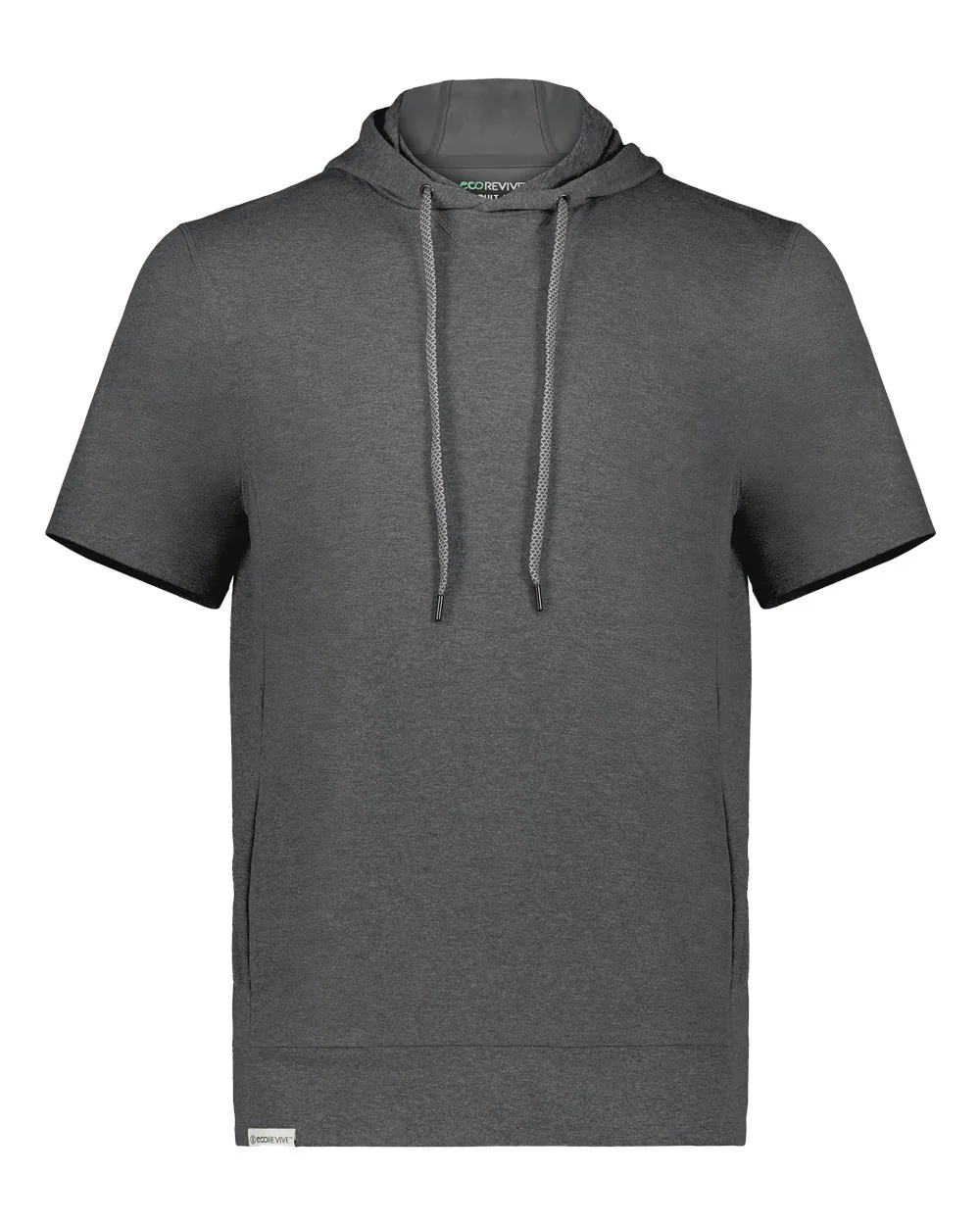 Holloway® Eco Revive™ Ventura Soft Knit Short Sleeve Hoodie view 3