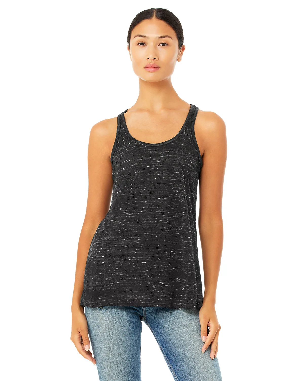 BELLA+CANVAS Ladies' Flowy Racerback Tank view 4