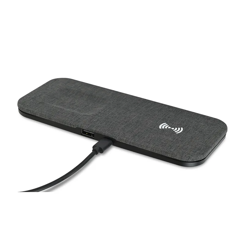 Eden Wireless Dual Charging Pad - Charcoal Heather