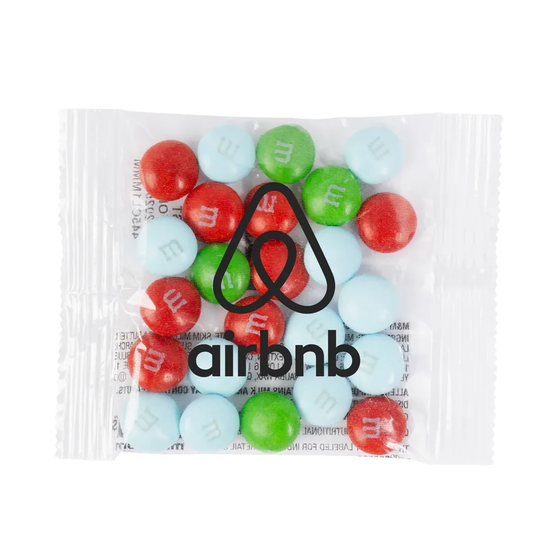 3/4 oz. Color Choice M&M® in Single Color Printed Favor Pack