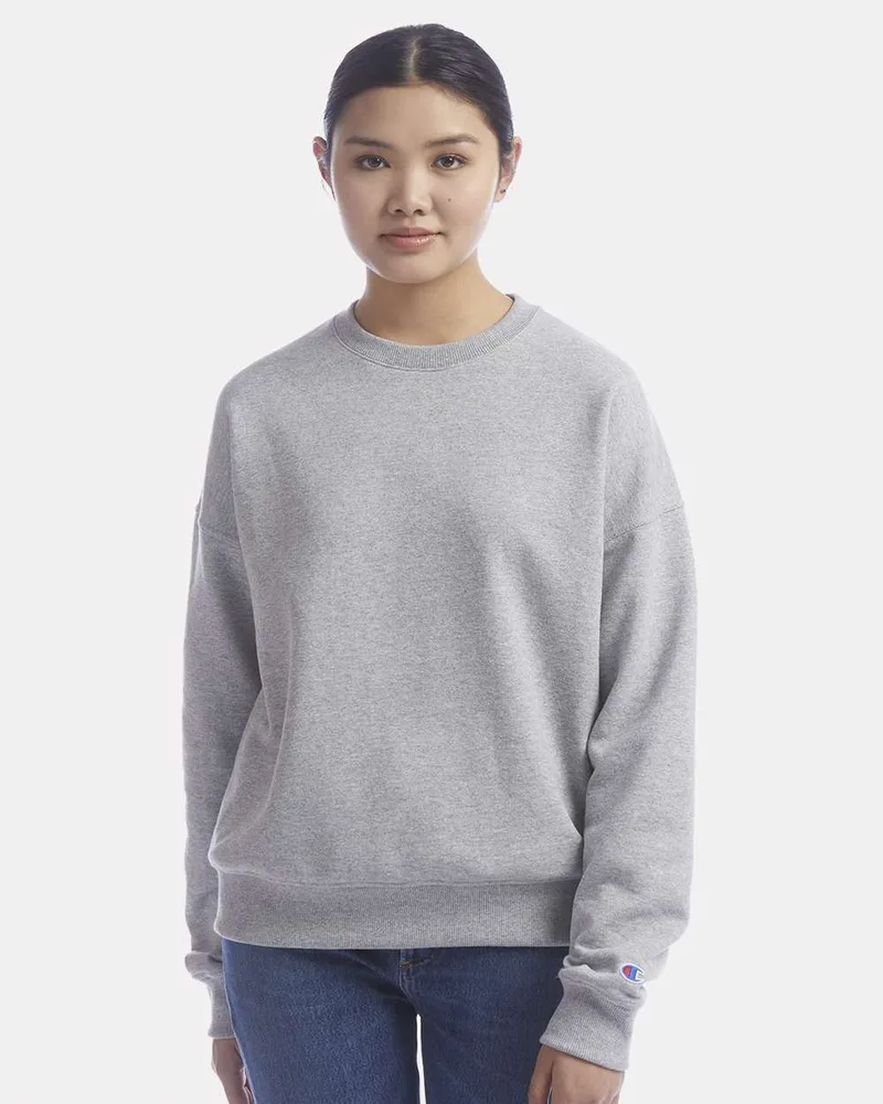 Champion® Powerblend® Crewneck Sweatshirt view 3