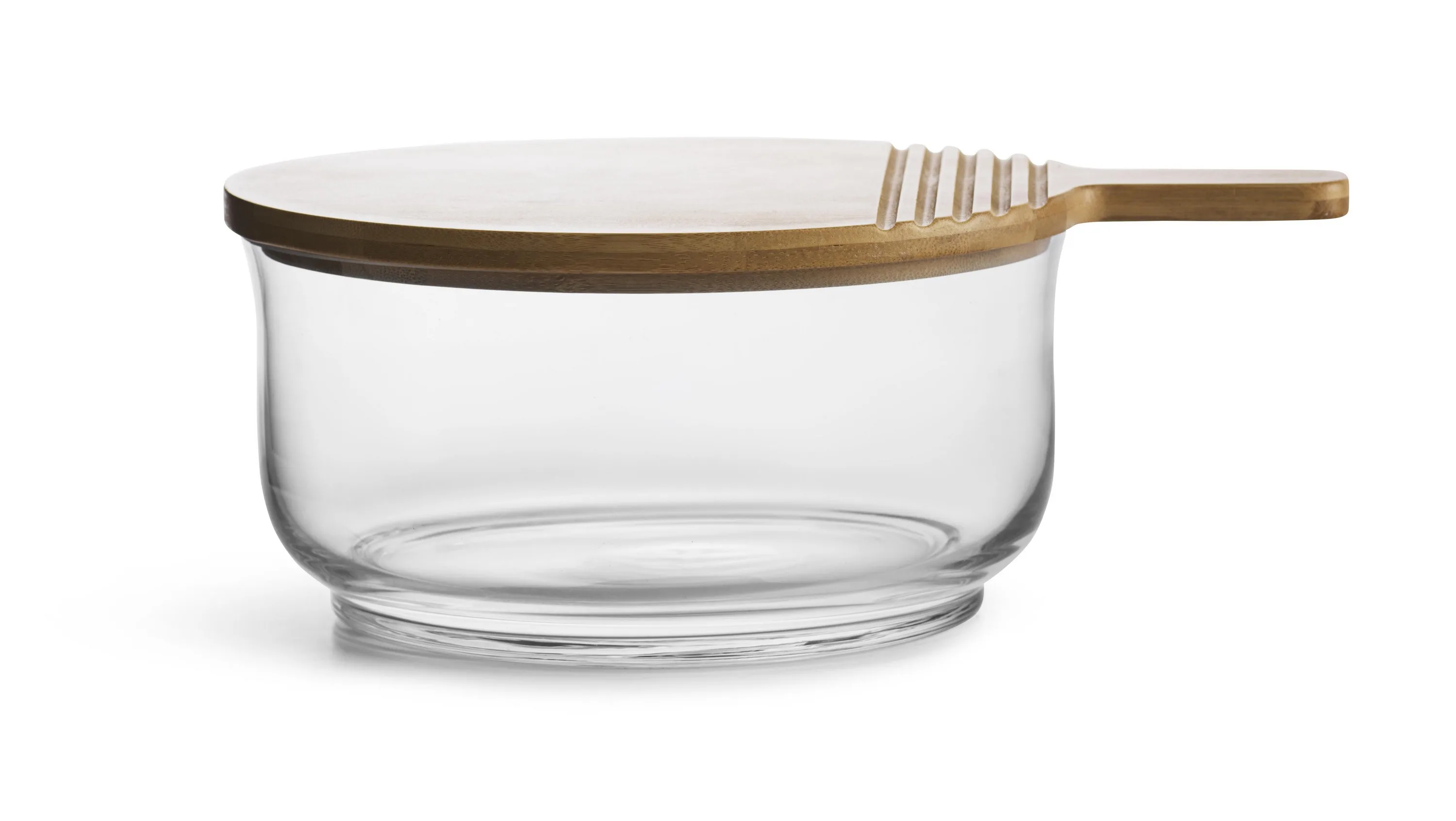 Sagaform Nature Salad Bowl w/Bamboo Lid/Cutting Board