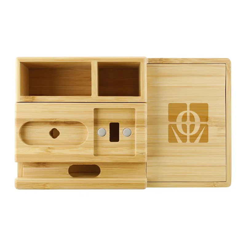 Bamboo Fast Wireless Charging Dock Station