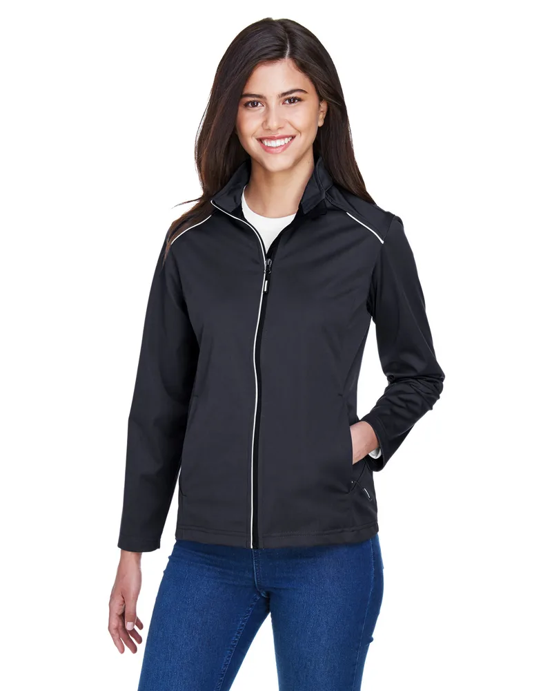 CORE365™ Women's Techno Lite Three-Layer Knit Tech-Shell Jacket
