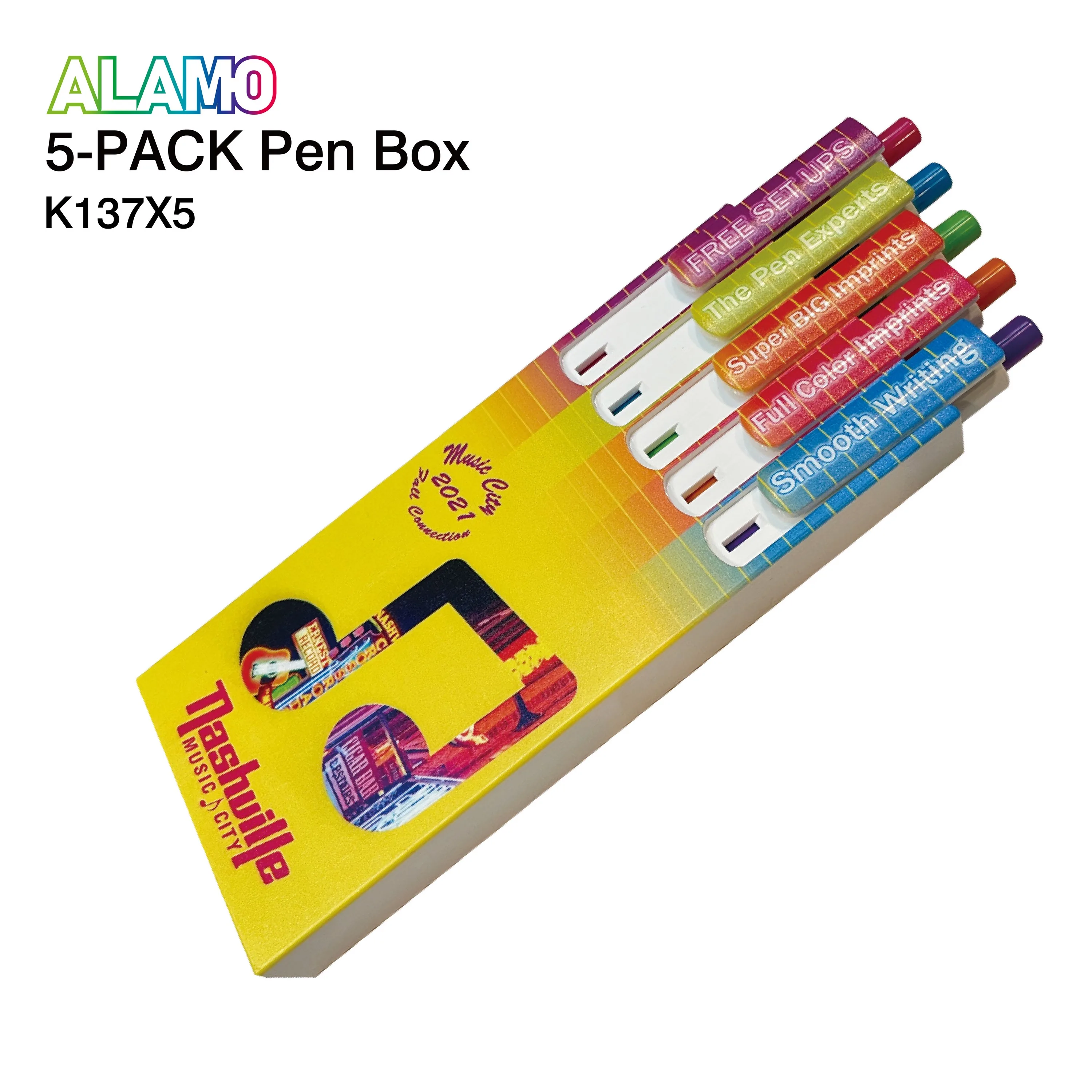 5-Pack Pen Box