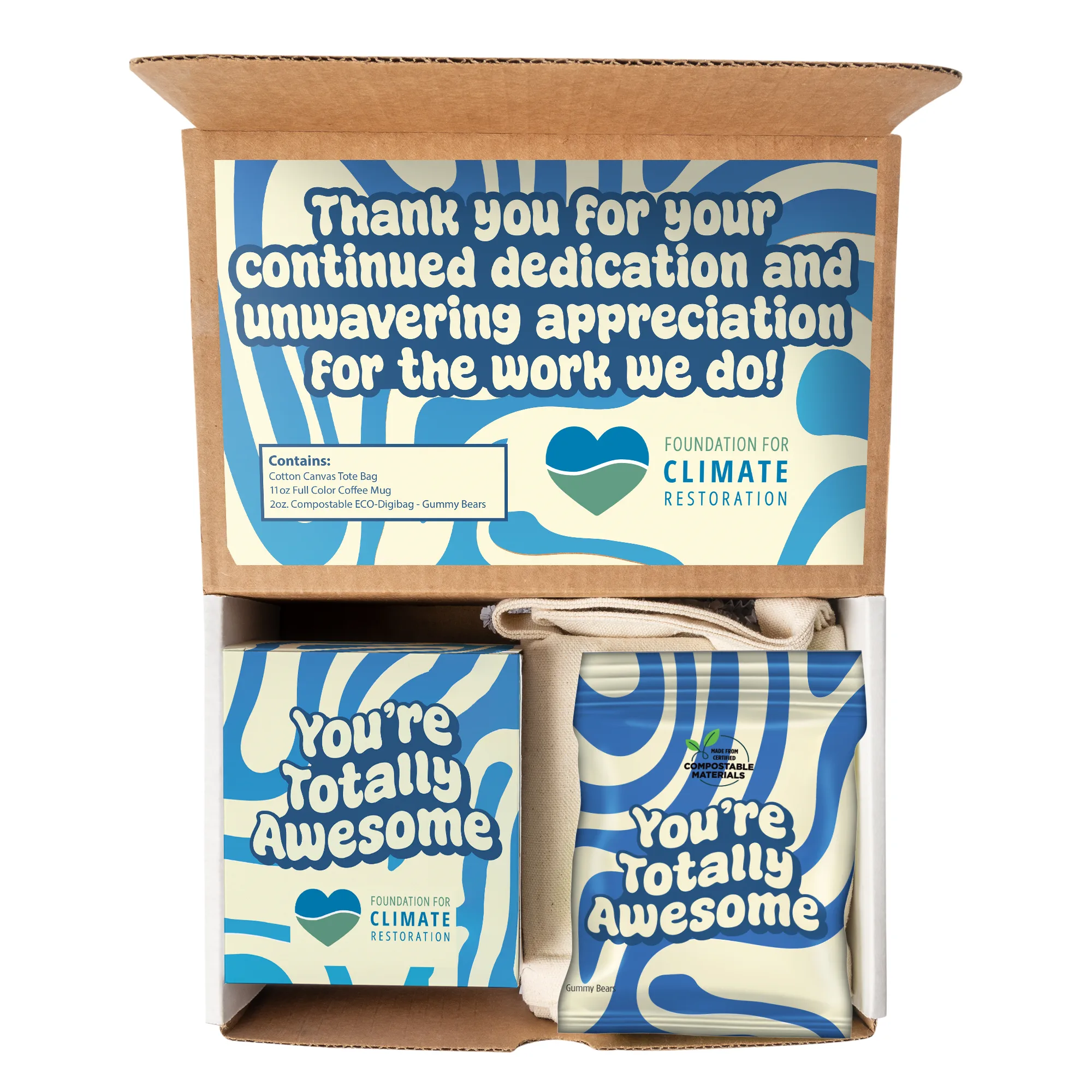 You're Totally Awesome- Gift Set with Tote view 2