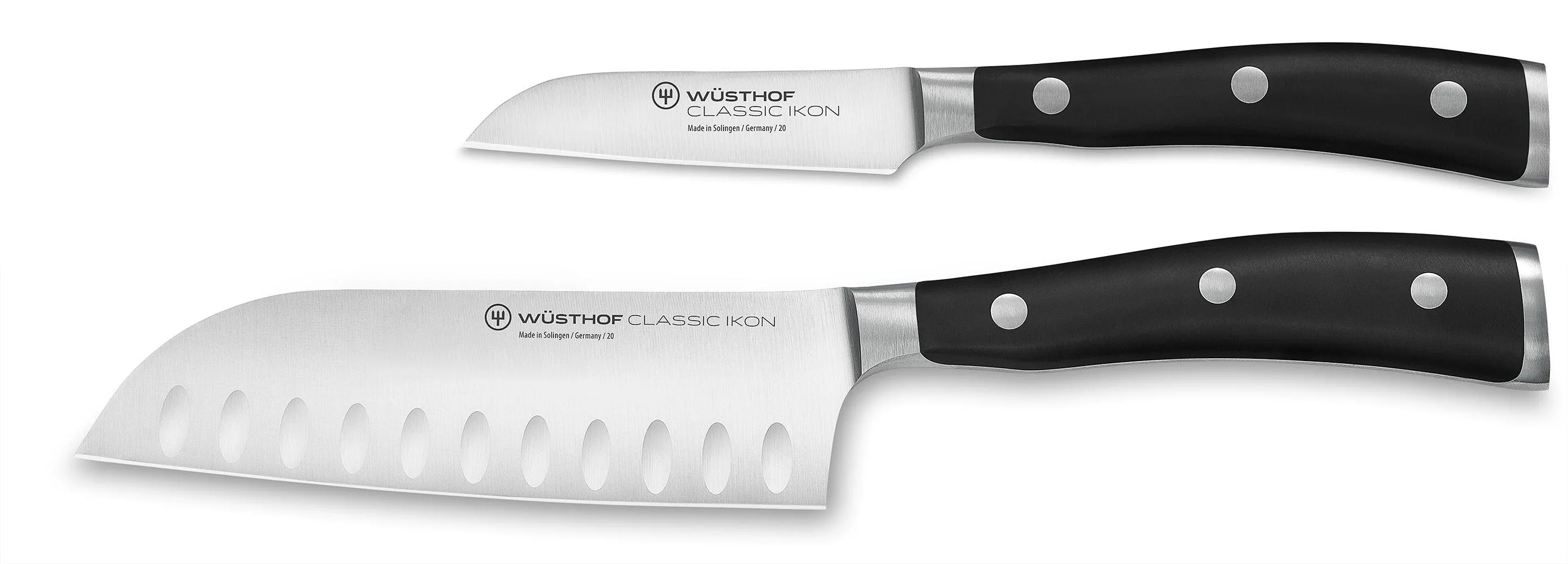 Wusthof 2Pc Classic Ikon Mini Asian Knife Set