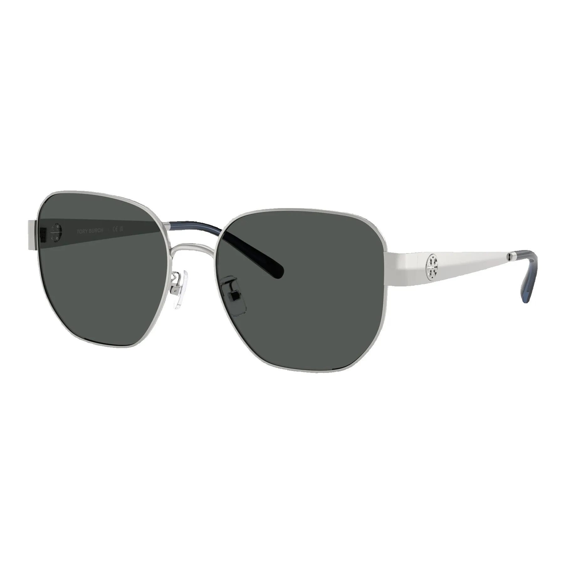 Tory Burch Women's Miller Metal Square Sunglasses