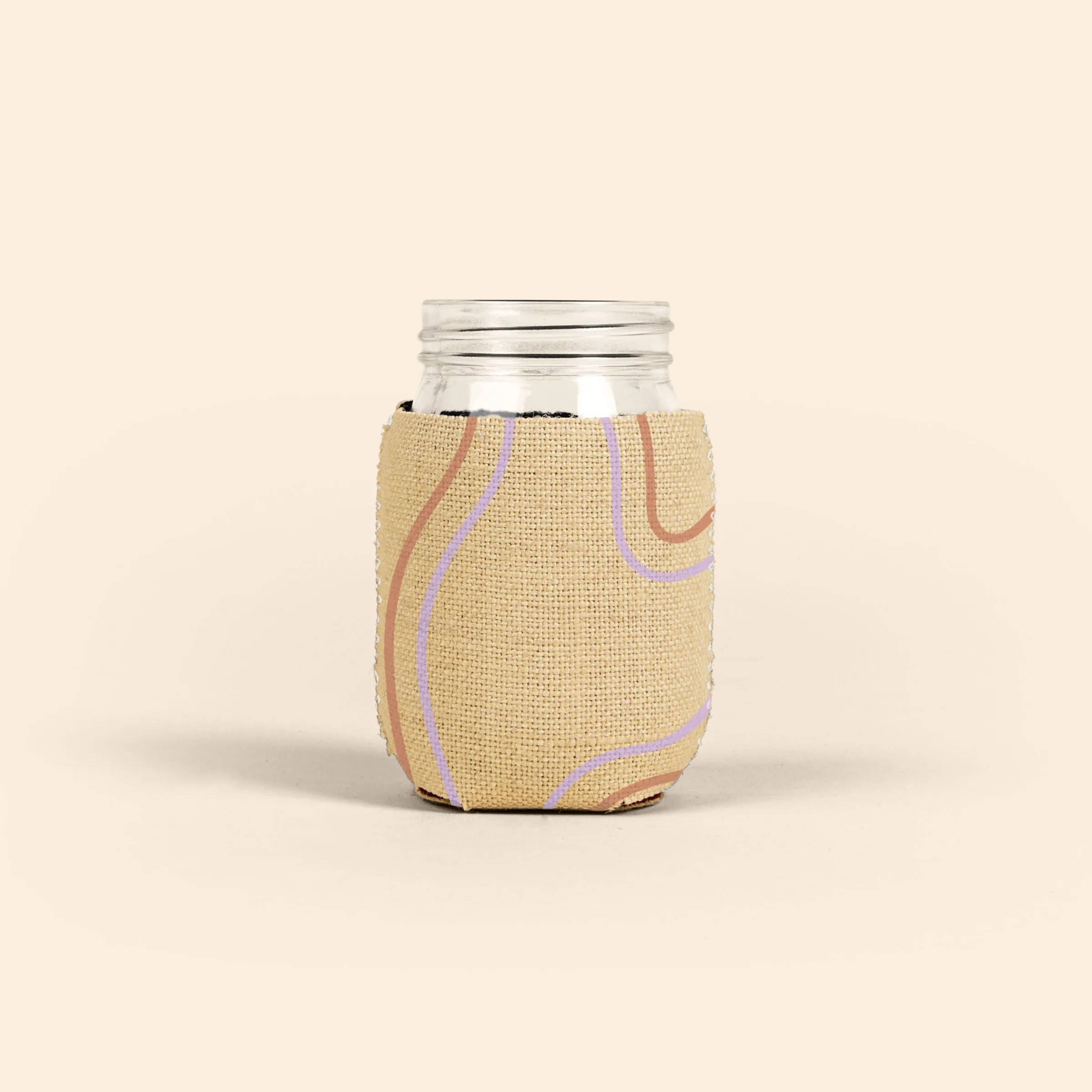 Jar Kaddy - Burlap