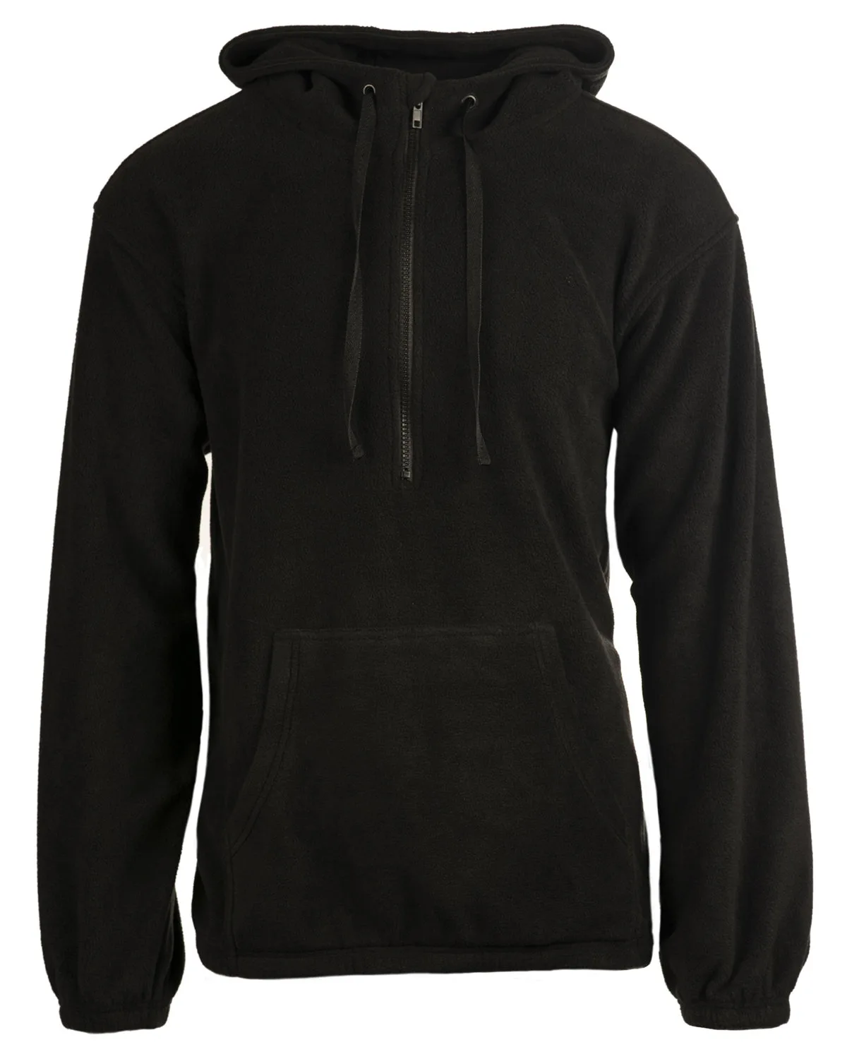 Burnside Men's Polar Fleece Quarter-Zip Pullover