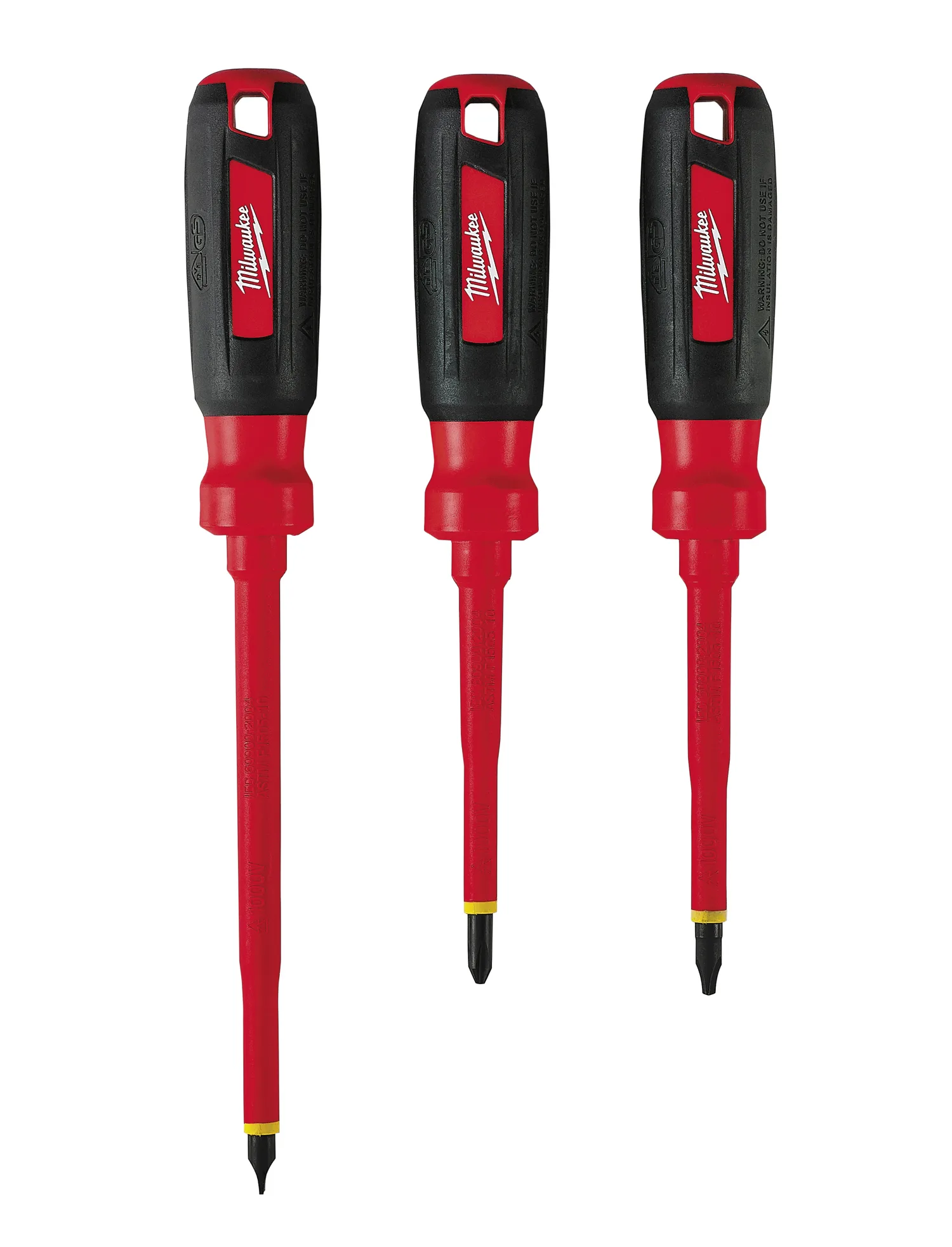Milwaukee 3Pc Insulated Screwdriver Set
