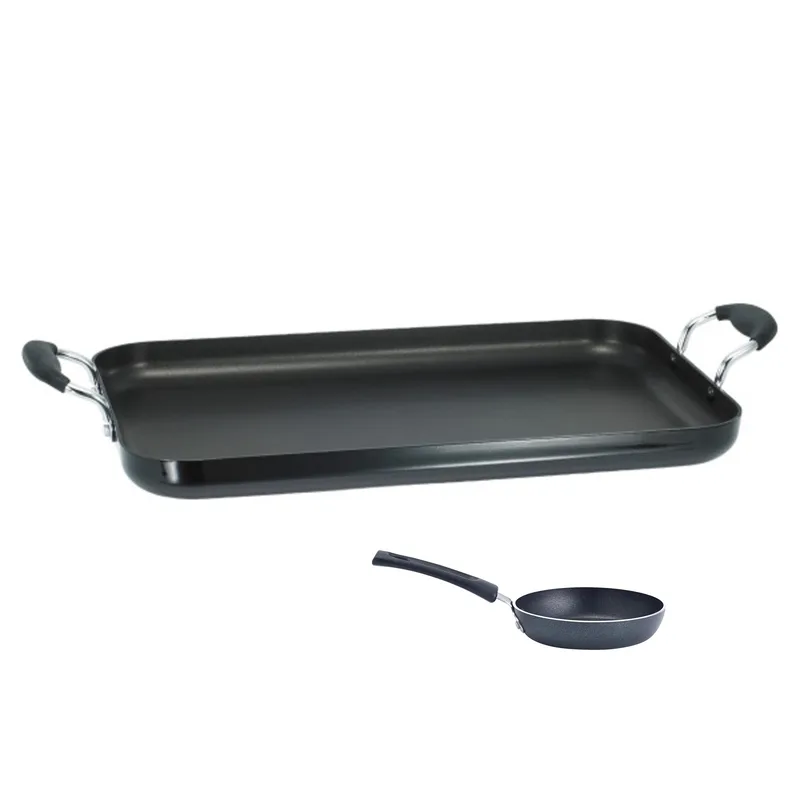 T-fal Specialty Non-Stick Family Griddle Plus Specialty Non-Stick One-Egg Wonder Package