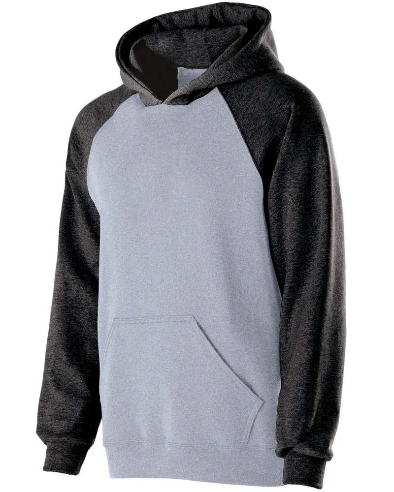 Holloway Youth Cotton/Poly Fleece Banner Hoodie