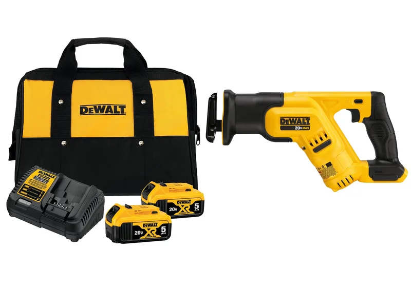 DeWalt 20V Max Cordless Reciprocating Saw W/ Battery & Charger Kit