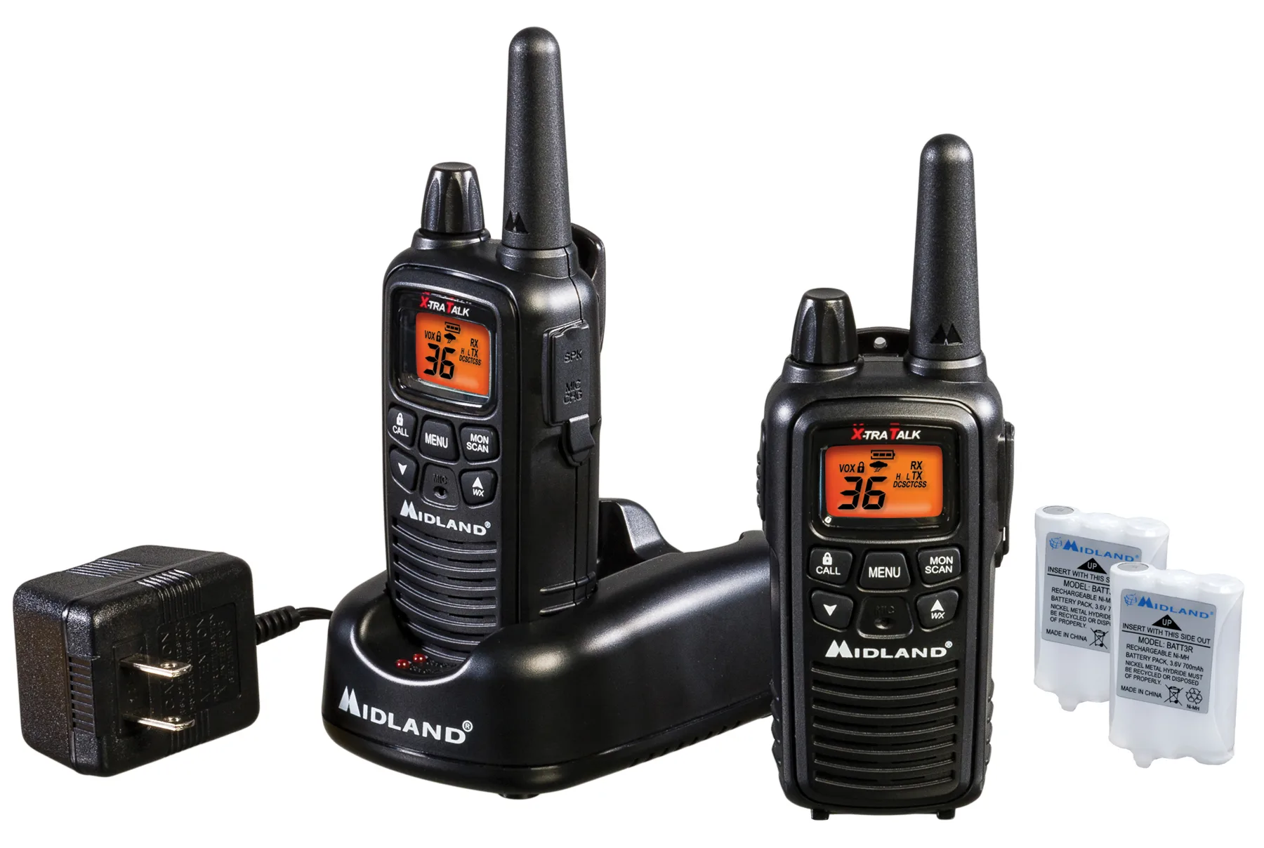 Midland 30-Mile Two Way Radios W/ Chargers