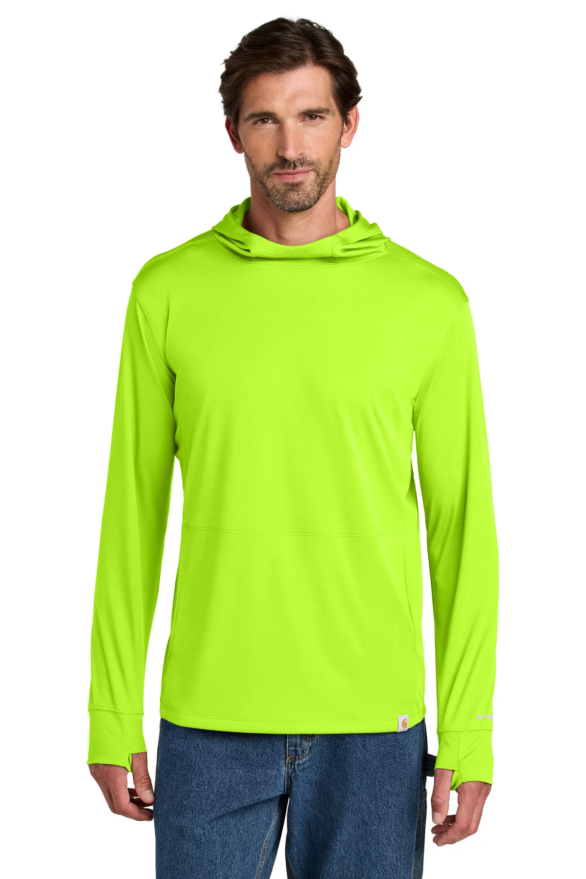 Carhartt Force® Sun Defender™ Long Sleeve Hooded T-Shirt view 3