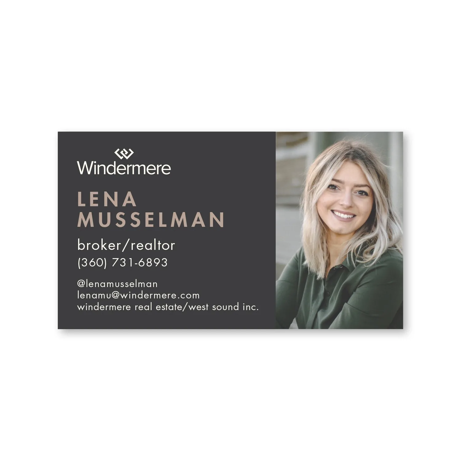 Business Card Magnet