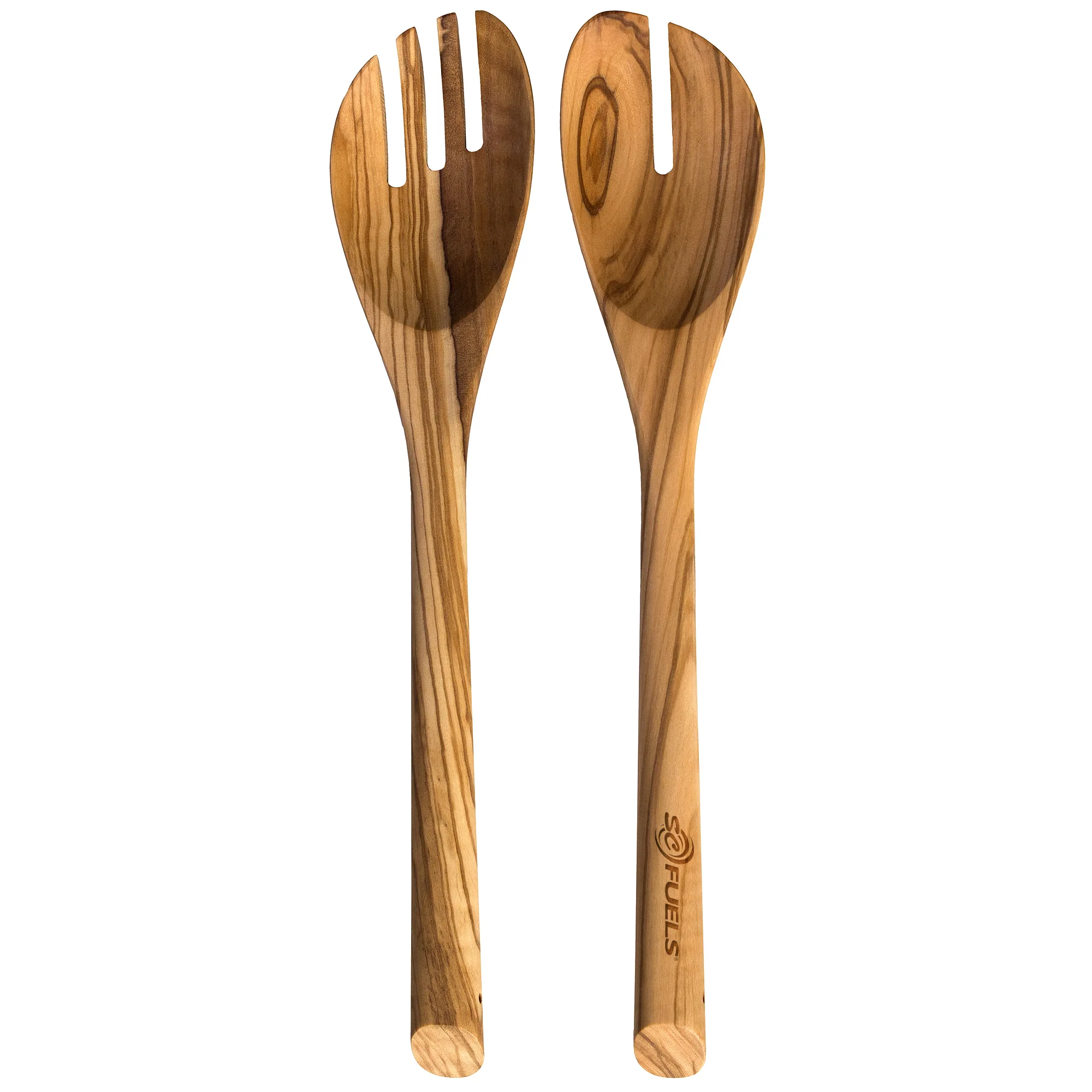 Rock & Branch® Olive Wood Salad Serving Set