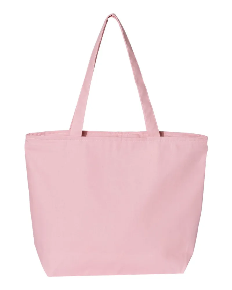 Q-Tees™ 25L Zippered Tote Bag view 3