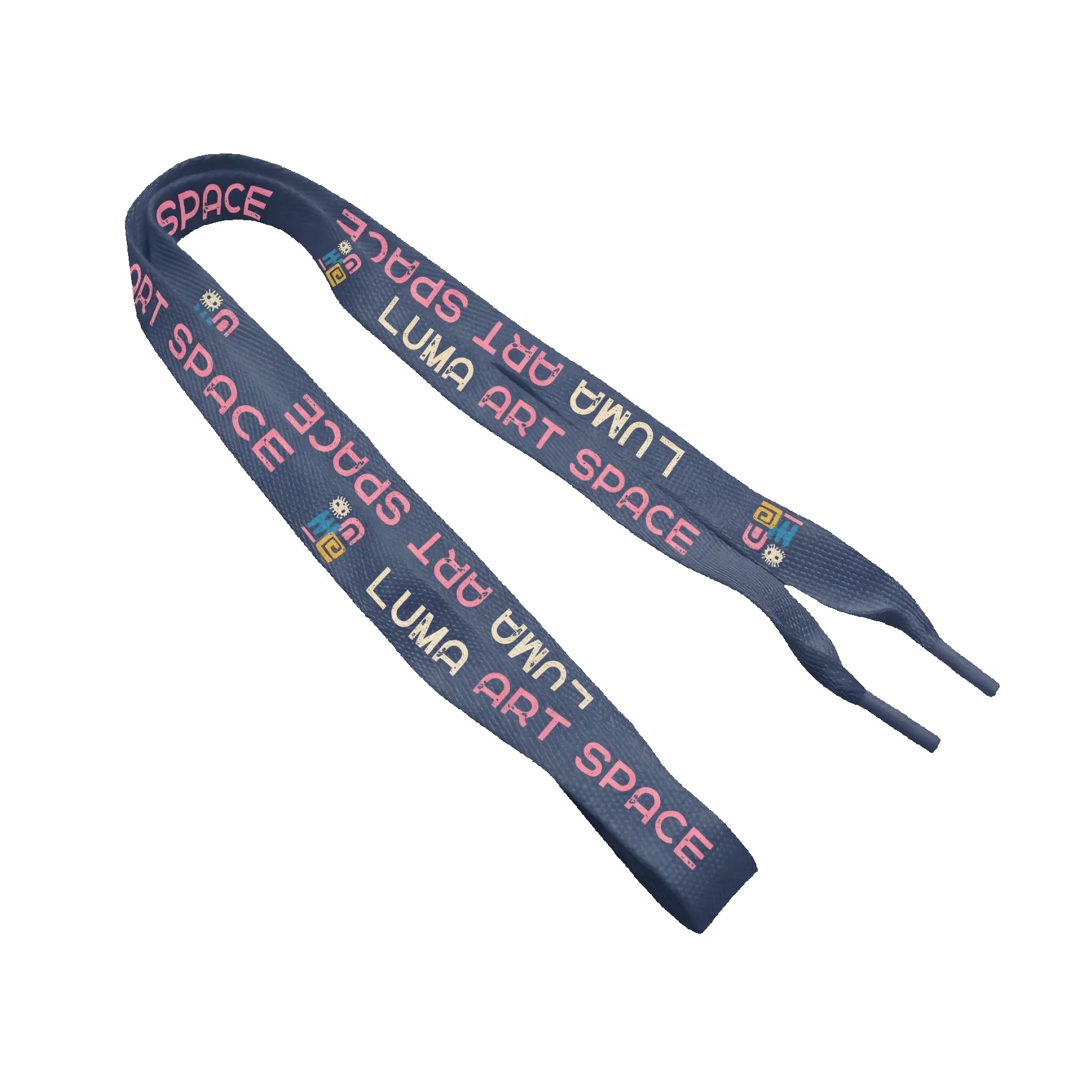 Standard Polyester Dye Sublimated ¾"x60" Shoelaces Pair (Domestically Produced)