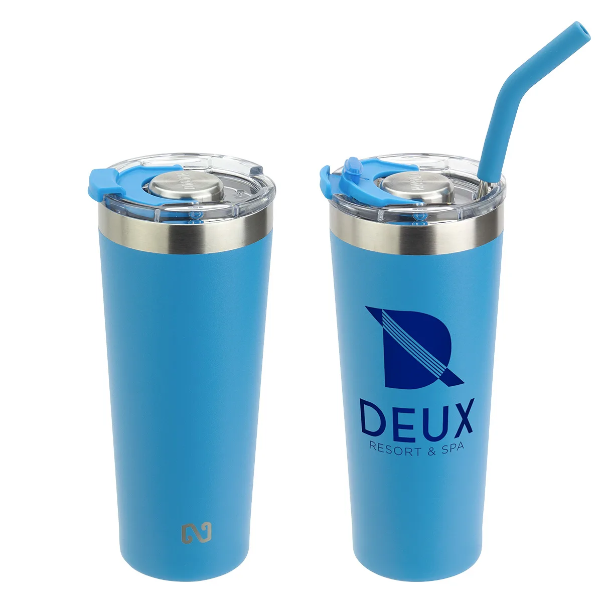NAYAD® Trouper 22 oz Stainless Double-wall Tumbler with Straw view 5