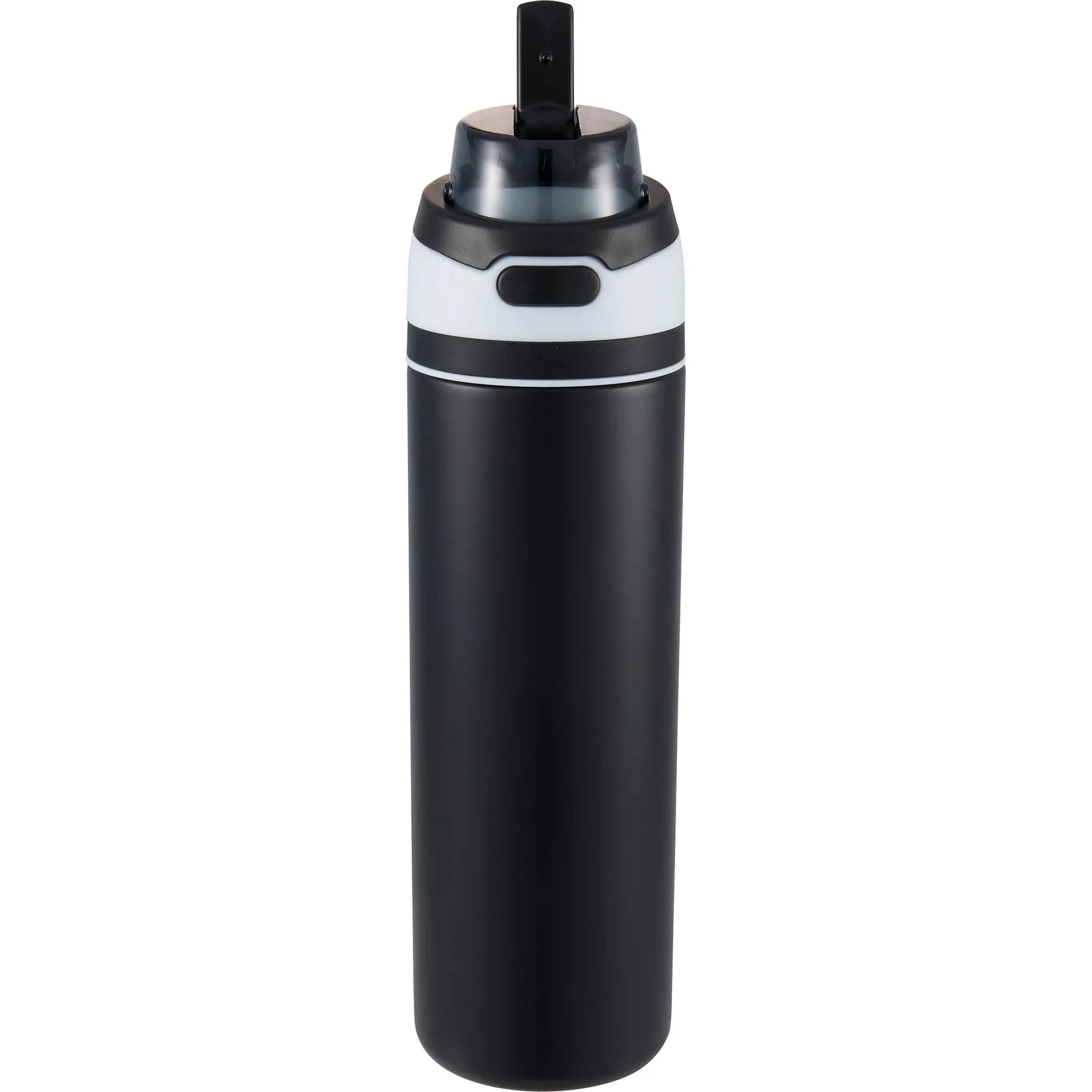 Elvin 28oz Recycled Stainless Flip Straw Bottle view 2