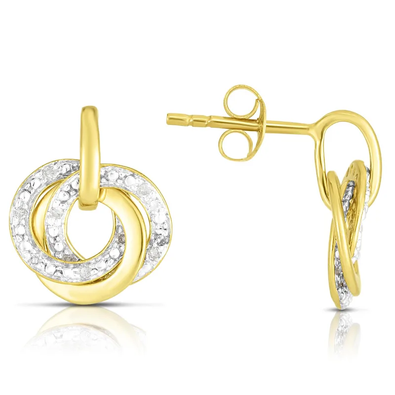 Jilco Inc Tri Circle Earrings