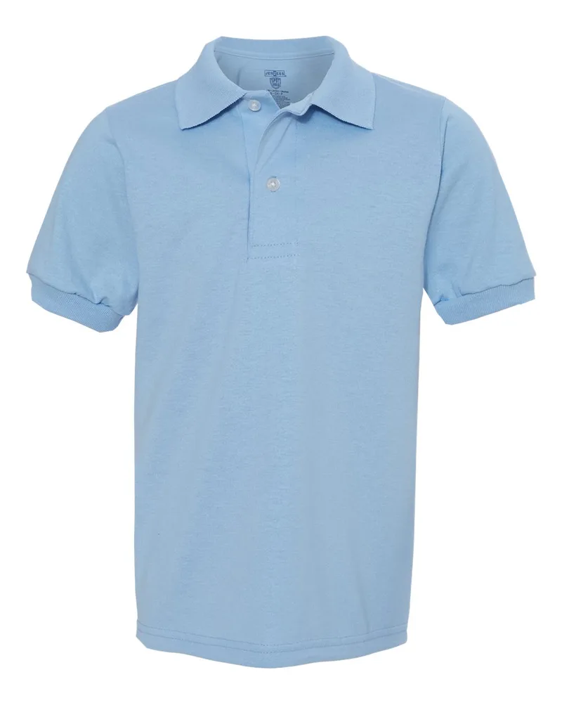 Jerzees® Youth SpotShield™ 50/50 Polo view 4