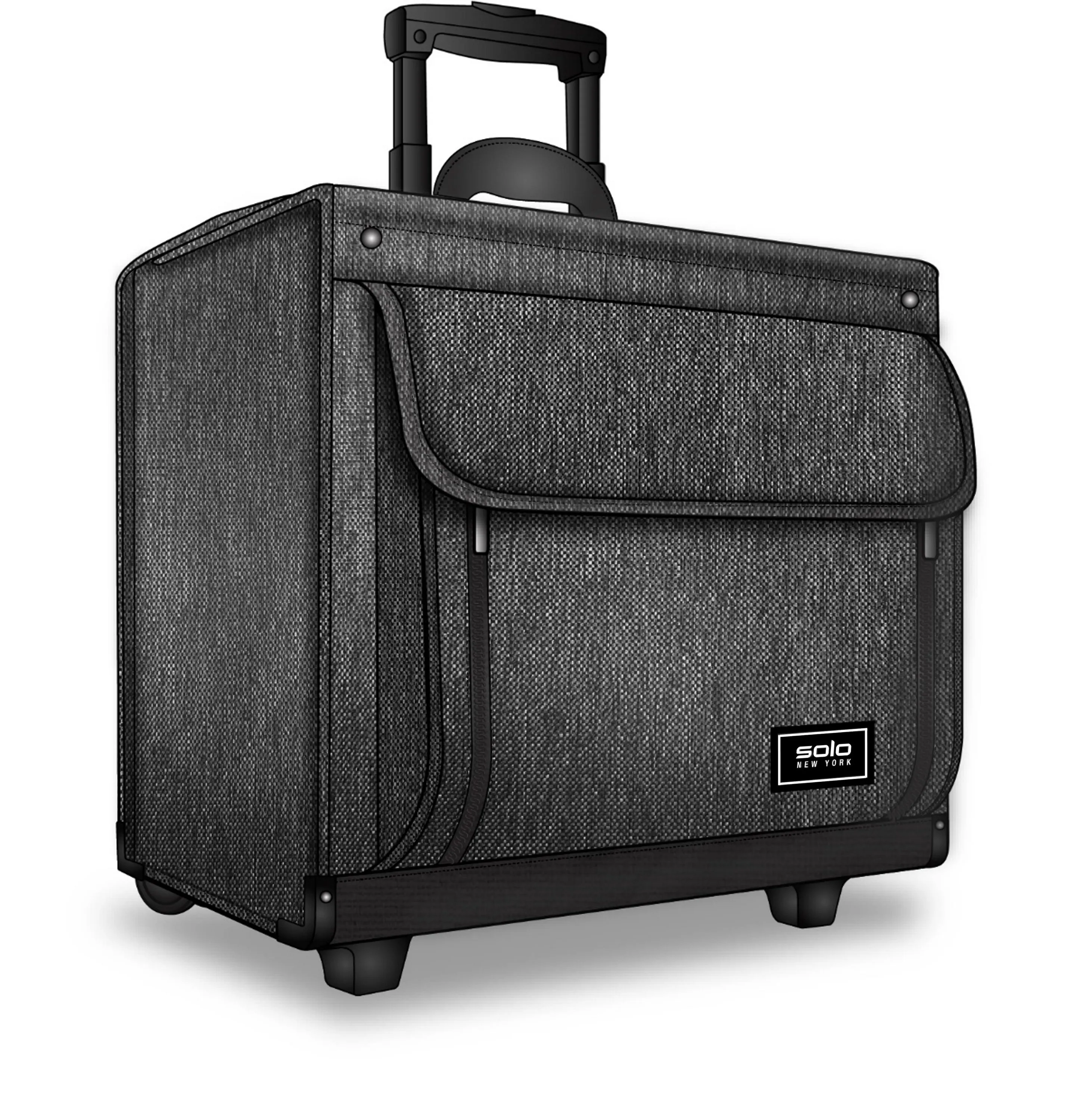 Solo New York Morgan Recycled Rolling Catalog Case