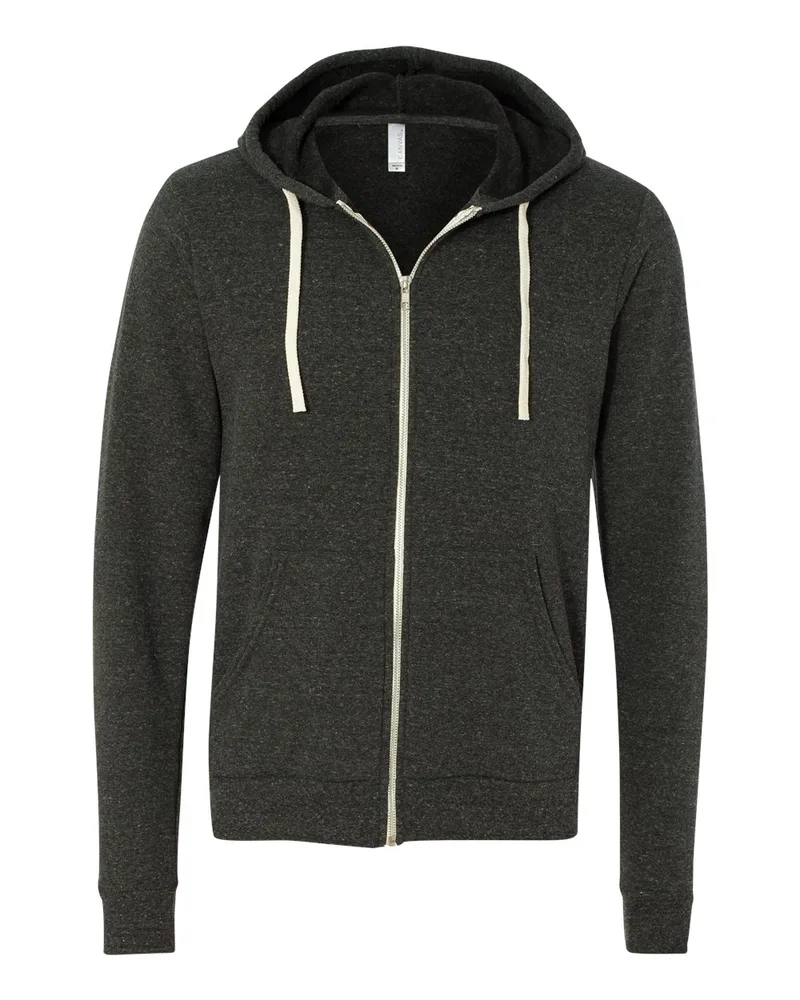 Bella+Canvas® Unisex Triblend Sponge Fleece Full-Zip Hoodie