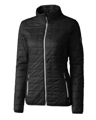 Cutter & Buck Rainier PrimaLoftÂ® Womens Eco Insulated Full Zip Puffer Jacket view 4