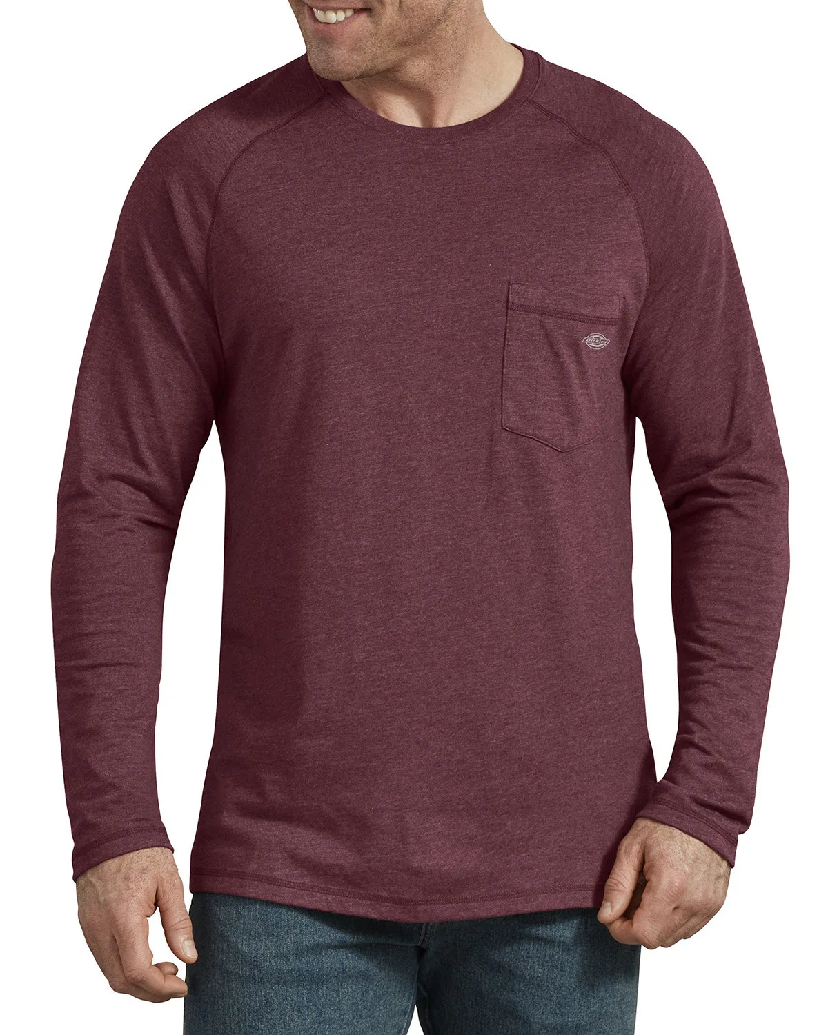 Williamson-Dickie Mfg Co Men's Temp-iQ Performance Cooling Long Sleeve Pocket T-Shirt view 4