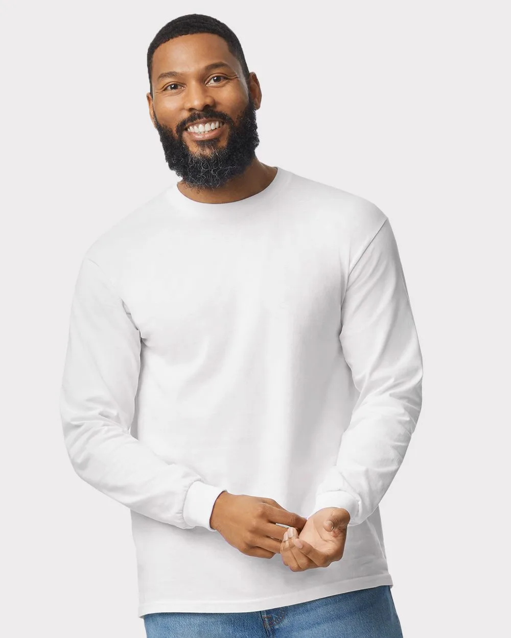 Gildan® Unisex Heavy Cotton™ Long Sleeve T-Shirt