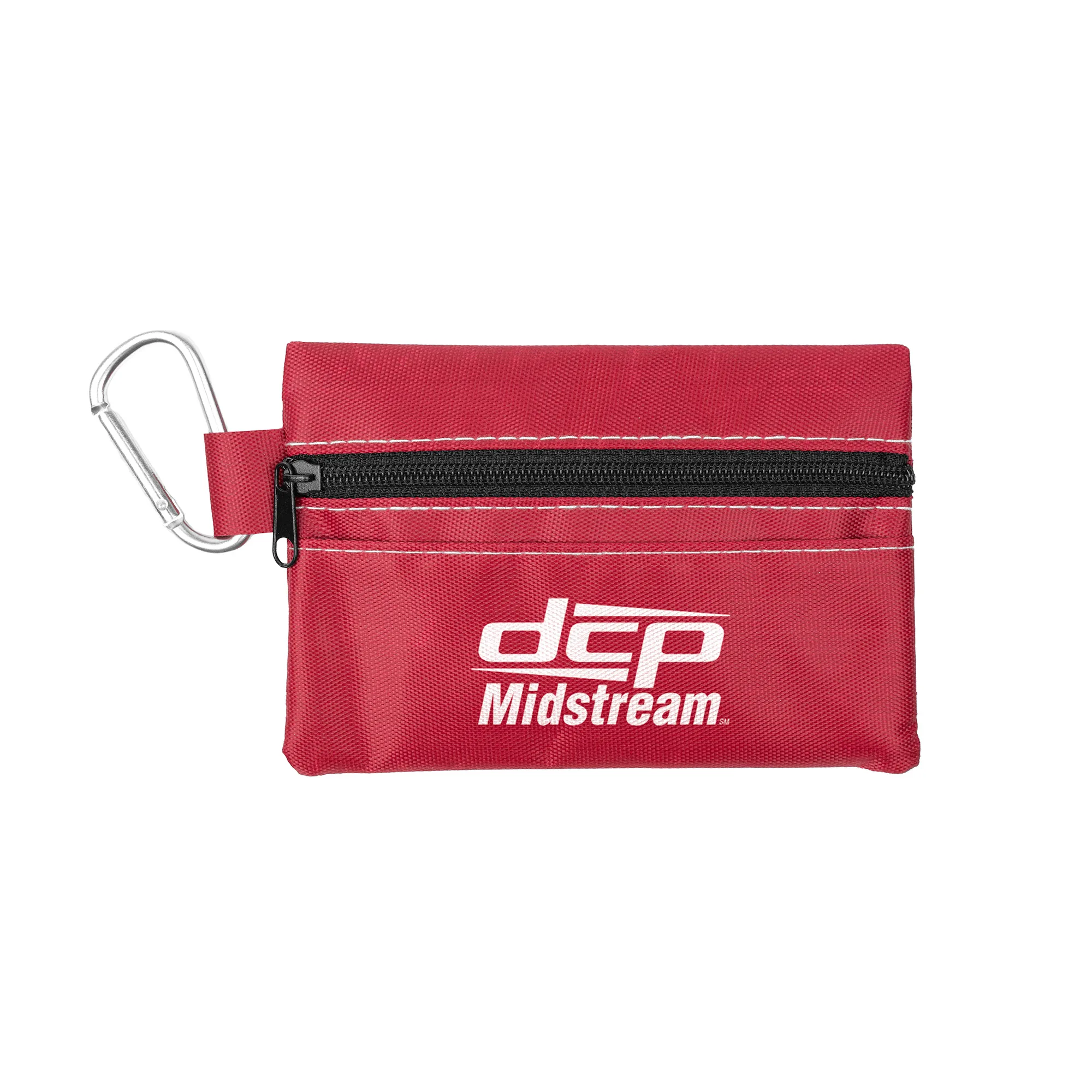 14pc First Aid Kit in Soft Zipper Pouch with Carabiner view 5