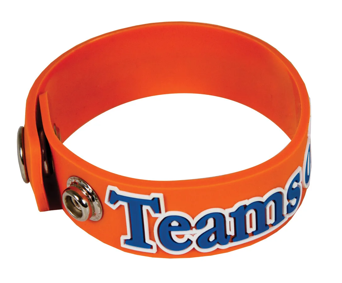 2D Soft PVC Clip Bracelet (Adult ) view 2