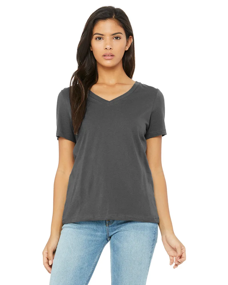 BELLA+CANVAS Ladies' Relaxed Jersey V-Neck T-Shirt