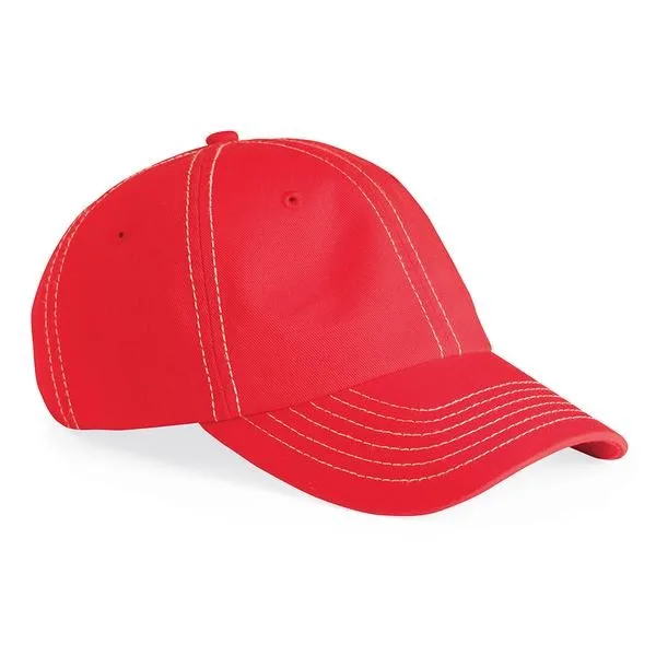 Valucap VC300A Adult Bio-Washed Unstructuered Cap view 4