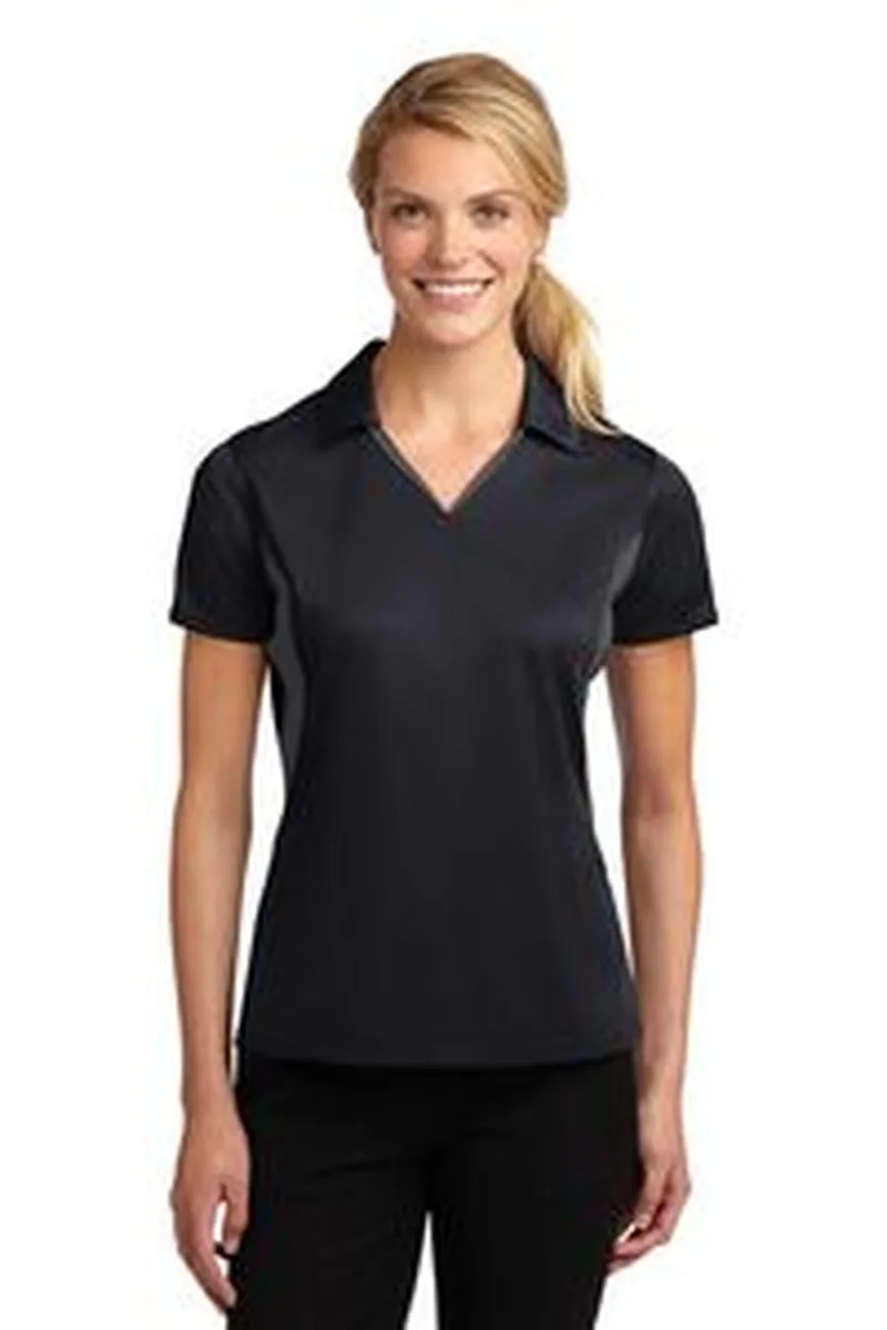 Sport-Tek® Women's Side Blocked Micropique Sport-Wick® Polo.
