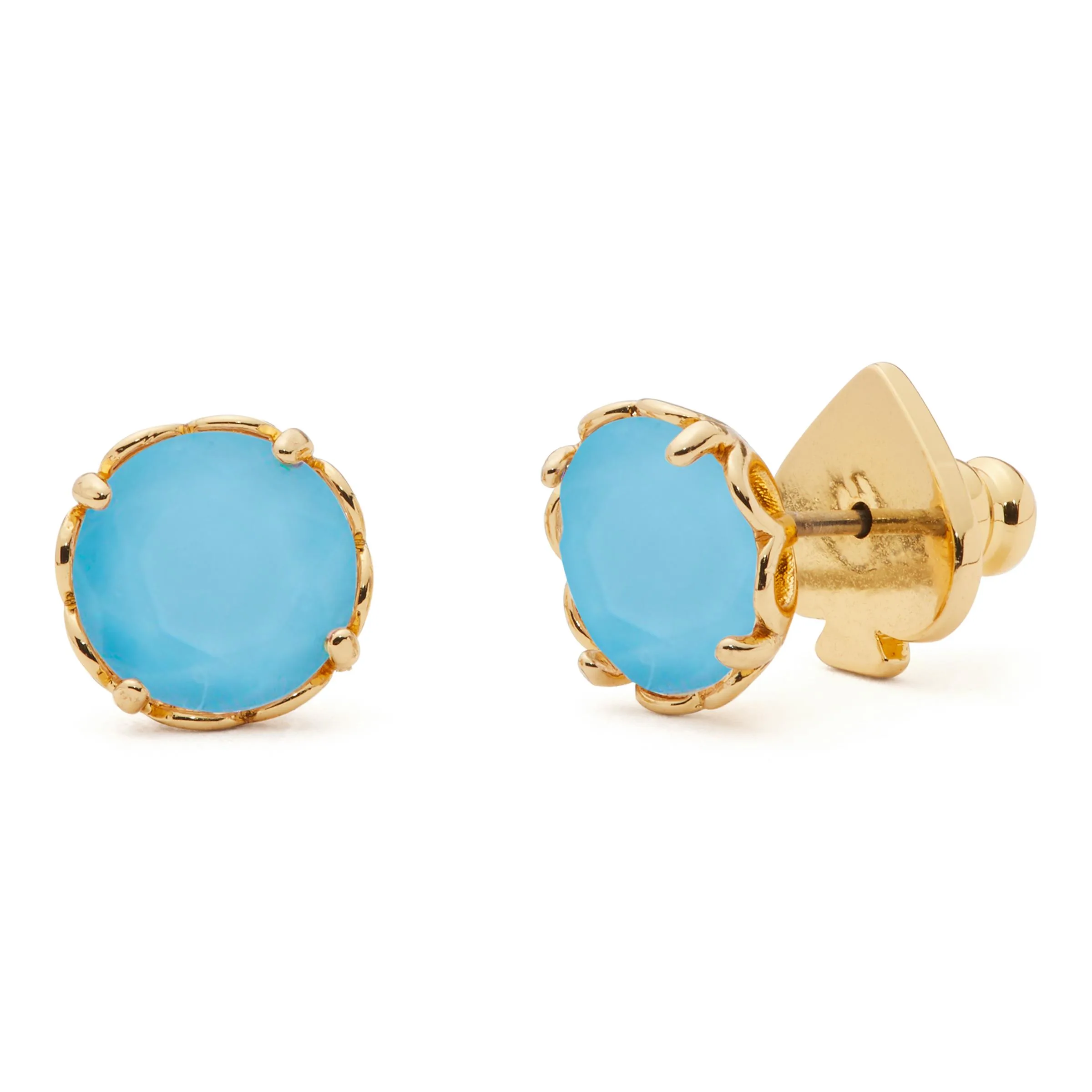 kate spade new york That Sparkle Round Studs - Turquoise
