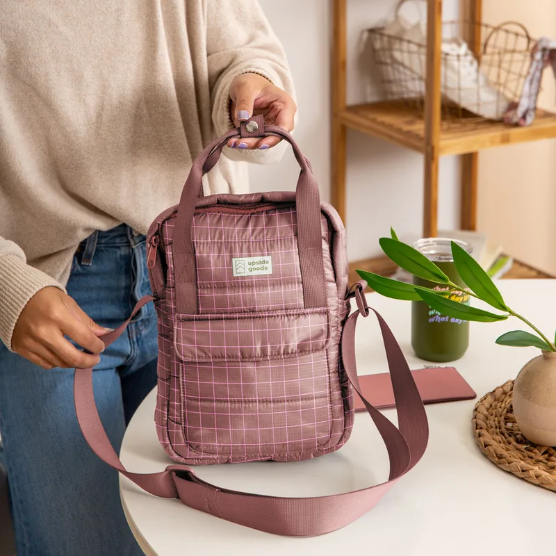 Mini Crossbody Backpack (Puff Puff)