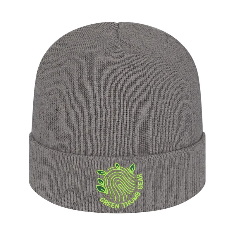 Recycled Knit Cap with Cuff